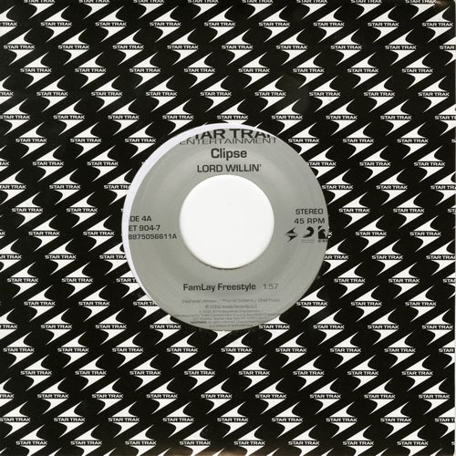CLIPSE / クリプス / FAMALAY FREESTYLE / WHEN THE LAST TIME"7"