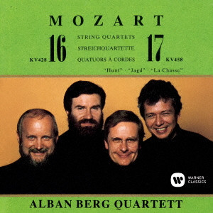 ALBAN BERG QUARTETT / アルバン・ベルク四重奏団 / モーツァルト:弦楽四重奏曲 第16番 第17番「狩」