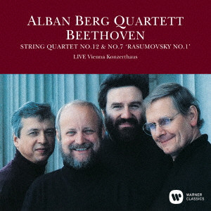 ALBAN BERG QUARTETT / アルバン・ベルク四重奏団 / ベートーヴェン:弦楽四重奏曲第12番、第7番「ラズモフスキー第1番」(1989年ライヴ)