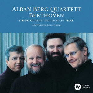 ALBAN BERG QUARTETT / アルバン・ベルク四重奏団 / ベートーヴェン:弦楽四重奏曲 第1番&第10番「ハープ」(1989年ライヴ)