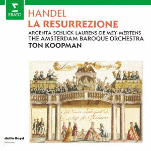 TON KOOPMAN / トン・コープマン / ヘンデル:オラトリオ「復活」(全曲)