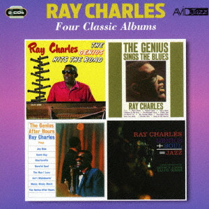 RAY CHARLES / レイ・チャールズ / FOUR CLASSIC ALBUMS- THE GENIUS HITS THE ROAD / THE GENIUS SINGS THE BLUES / AFTER