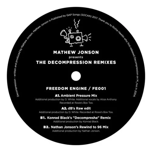 MATHEW JONSON / マシュー・ジョンソン / MATHEW JONSON PRESENTS THE DECOMPRESSION REMIXES