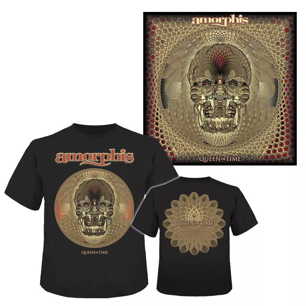 AMORPHIS / アモルフィス / QUEEN OF TIME / クイーン・オブ・タイム<完全初回生産限定盤 / CD+Tシャツ(Lサイズ)>