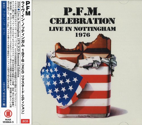 PFM / ピー・エフ・エム / LIVE IN NOTTINGHAM 1976: 2CD REMSTERED EDITION / ライヴ・イン・ノッティンガム1976: 2CD リマスタード・ヴァージョン