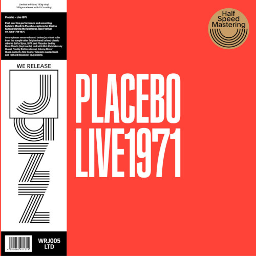 PLACEBO (MARC MOULIN) / プラシーボ (マーク・ムーラン) / Live 1971(LP)