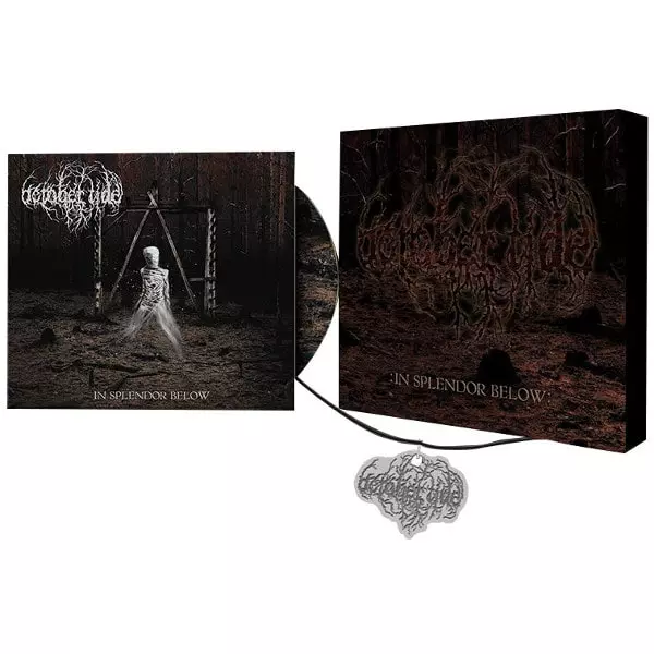 OCTOBER TIDE / IN SPLENDOR BELOW<SLIPCASE/DIGI + LOGO PENDANT> 