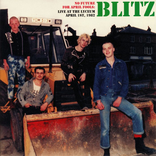 BLITZ (Oi PUNK) / ブリッツ / NO FUTURE FOR APRIL FOOLS (LP) 