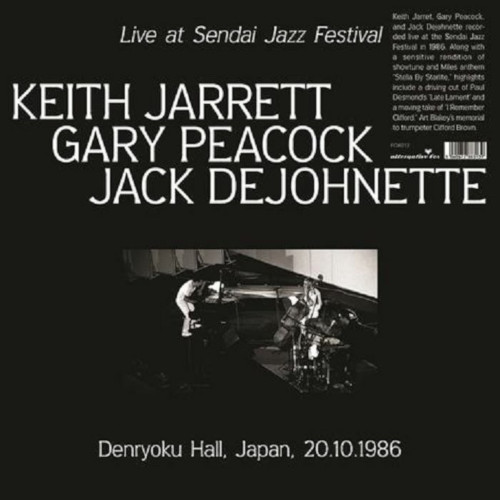 KEITH JARRETT / キース・ジャレット / Live At Sendai Jazz Festival.Den-ryoku Hall.Japan.20.10.1986(LP)
