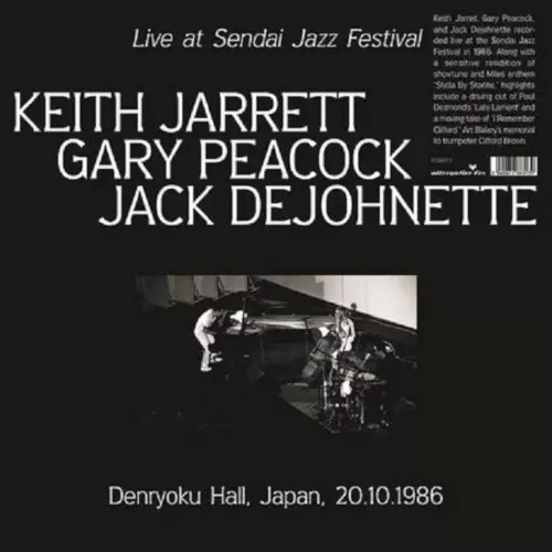 Live At Sendai Jazz Festival.Den-ryoku Hall.Japan.20.10.1986