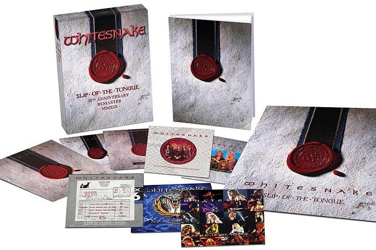 WHITESNAKE / ホワイトスネイク / SLIP OF THE TONGUE  / スリップ・オブ・ザ・タング:30周年記念スーパー・デラックス・エディション<6SHM-CD+DVD>