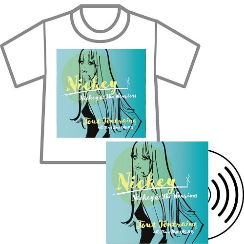 NICKEY & THE WARRIORS / NICKEY / All time Best 1985-2013 Tシャツ付セット/L