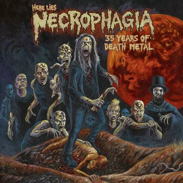 NECROPHAGIA / ネクロファジア / HERE LIES NECROPHAGIA : 35 YEARS OF DEATH METAL / ヒア・ライズ・ネクロフェイジア:35イヤーズ・オブ・デス・メタル