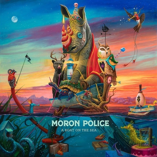 MORON POLICE / モーロン・ポリス / A BOAT ON THE SEA / 海峡の夢想劇<紙ジャケット>