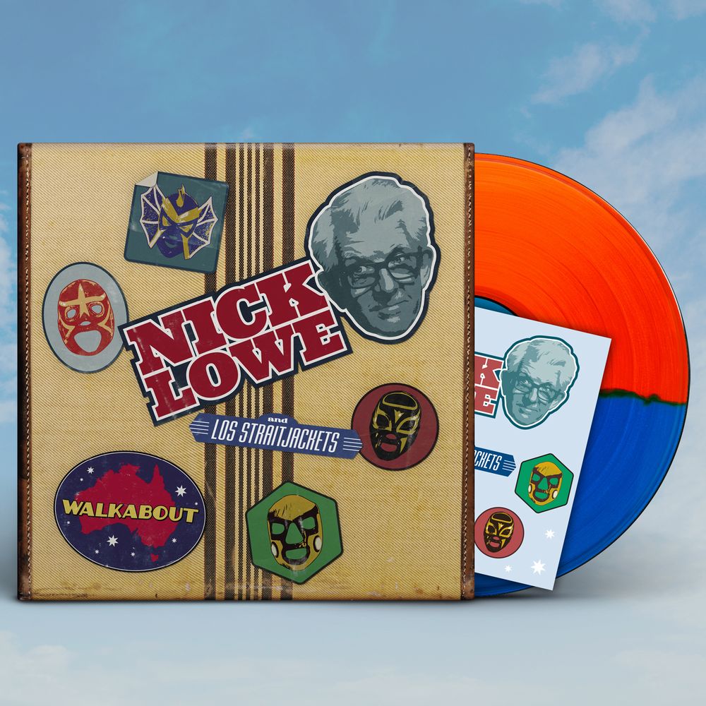 NICK LOWE & LOS STRAITJACKETS / ニック・ロウ&ロス・ストレイトジャケッツ / WALKABOUT / ウォークアバウト (COLORED LP)