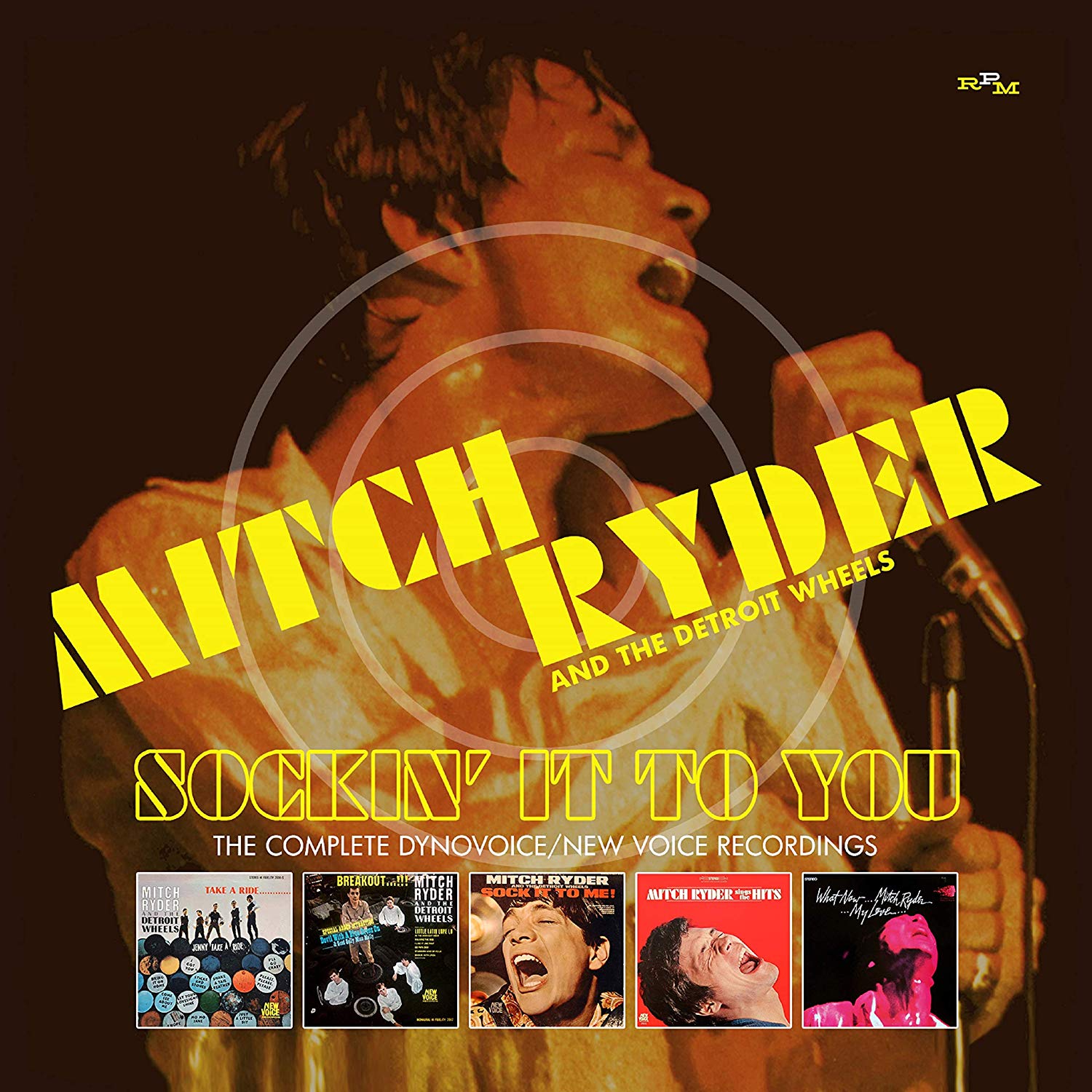 MITCH RYDER & THE DETROIT WHEELS / ミッチ・ライダー・アンド・デトロイト・ホイールズ / SOCKIN' IT TO YOU: THE COMPLETE DYNOVOICE / NEW VOICE RECORDINGS / 地獄の叫び~コンプリート・ボブ・クルー・プロダンションズ
