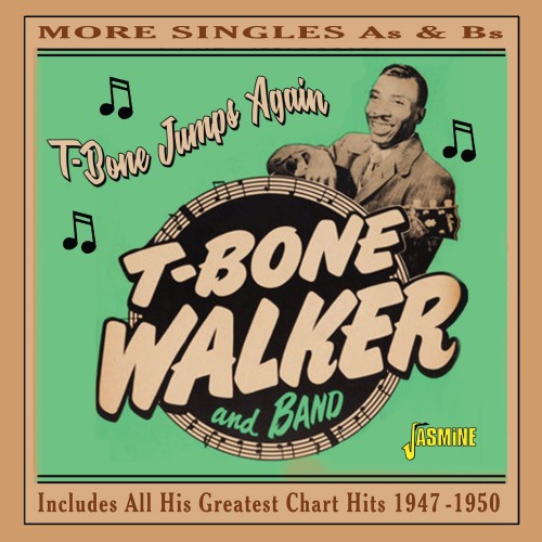 T-BONE WALKER / T-ボーン・ウォーカー / T-BONE JUMPS AGAIN: MORE SINGLES AS & BS(CD-R)