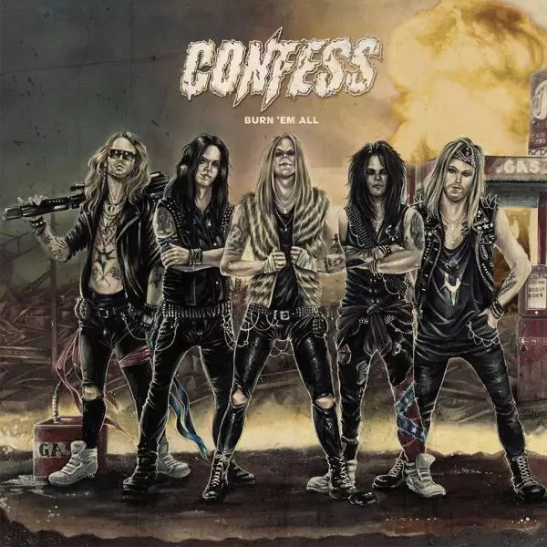 CONFESS / コンフェス / BURN 'EM ALL / バーン・エム・オール