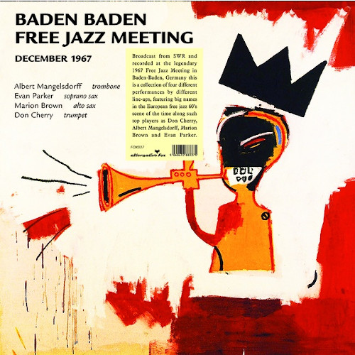 DON CHERRY / ドン・チェリー / Baden Baden Free Jazz Meeting, December 1967(LP)