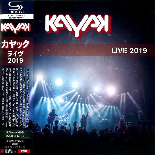 KAYAK / カヤック / LIVE 2019 / ライヴ 2019
