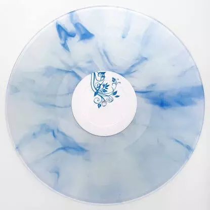 RHAUDER & PAUL ST.HILAIRE / ASSEMBLAGE (3X12")CLEAR MARBLED VINYL (BLUE SPLASHES)