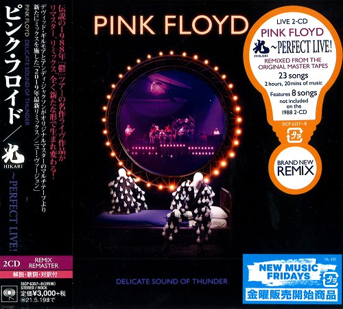 PINK FLOYD / ピンク・フロイド / DELICATE SOUND OF THUNDER: RESTORED, RE-EDITED & REMIXED - 2020 REMIX/REMASTER / 光~PERFECT LIVE! - 2020リミックス/リマスター