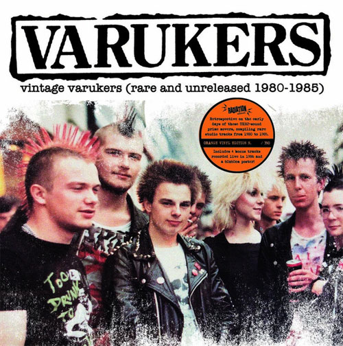 VARUKERS / VINTAGE VARUKERS (RARE AND UNRELEASED 1980-1985) (LP)
