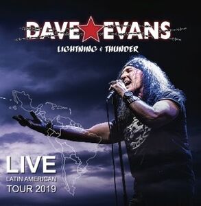 DAVE EVANS (METAL) / LIGHTNING & THUNDER - LIVE 
