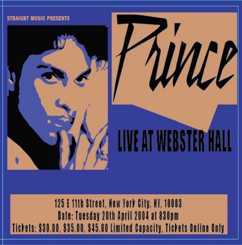 PRINCE / プリンス / ライヴ・アット・ウェブスター・ホール、ニューヨーク2004