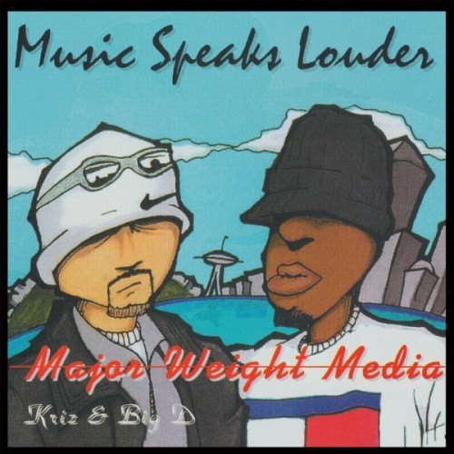 MAJOR WEIGHT MEDIA / MUSIC SPEAKS LOUDER "CD" (REISSUE)