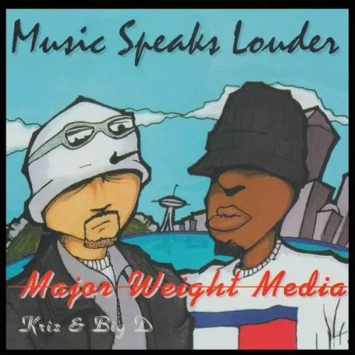 MAJOR WEIGHT MEDIA / MUSIC SPEAKS LOUDER "CD" (REISSUE)