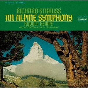 RUDOLF KEMPE / ルドルフ・ケンペ / R.シュトラウス: アルプス交響曲 (1966年録音)