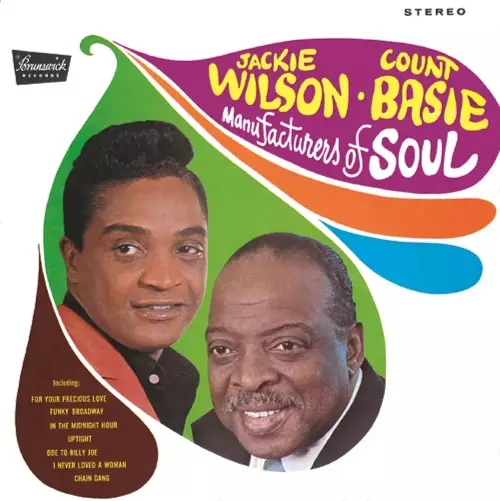 JACKIE WILSON & COUNT BASIE / ジャッキー・ウィルソン・アンド・カウント・ベイシー / マニファクチャーズ・オブ・ソウル