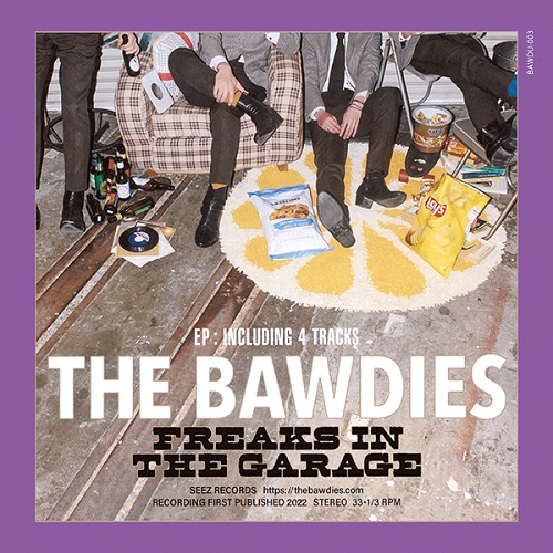 11/3発売(レコードの日) THE BAWDIESの最新作が7"アナログ化!