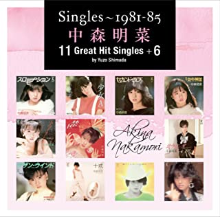 AKINA NAKAMORI / 中森明菜 / Singles~1981-85 中森明菜 11 Great Hit Singles+6 by Yuzo Shimada