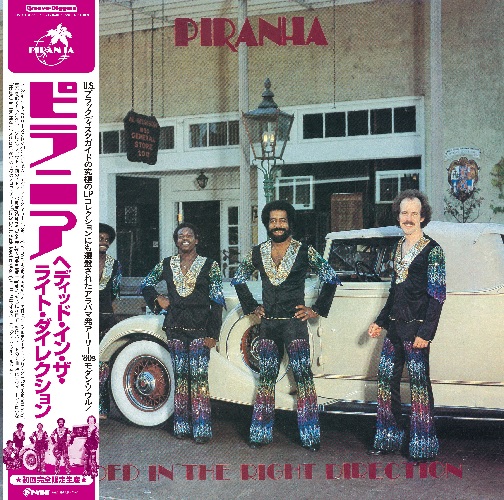 PIRANHA / ピラニア / ヘディッド・イン・ザ・ライト・ダイレクション (LP)