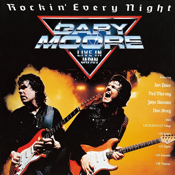 GARY MOORE / ゲイリー・ムーア / ROCKIN' EVERY NIGHT (LIVE IN JAPAN) / ロッキン・エヴリ・ナイト (ライヴ・イン・ジャパン)  (紙ジャケット SHM-CD)