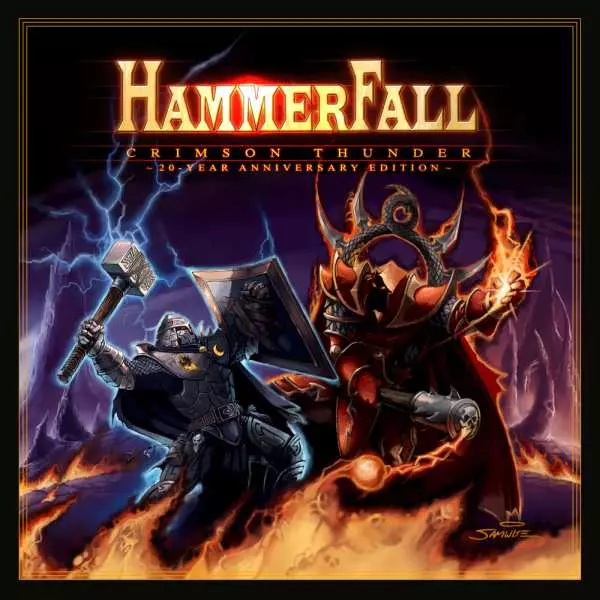 HAMMERFALL / ハンマーフォール / CRIMSON THUNDER 20-YEAR ANNIVERSARY EDITION / クリムゾン・サンダー 20周年アニヴァーサリー・エディション