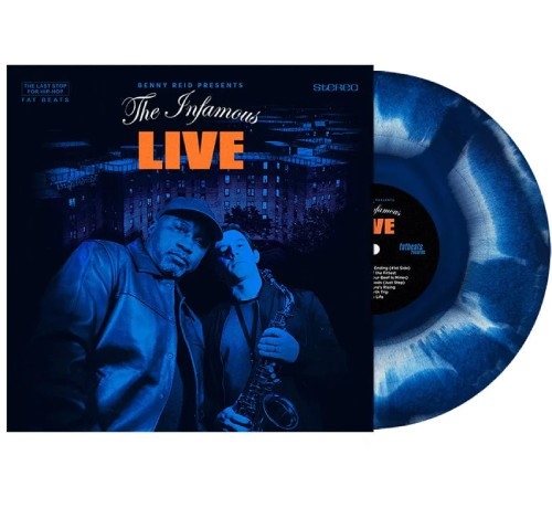 BENNY REID (HIP HOP) / INFAMOUS LIVE "LP" (BLUE MOON EDITION)
