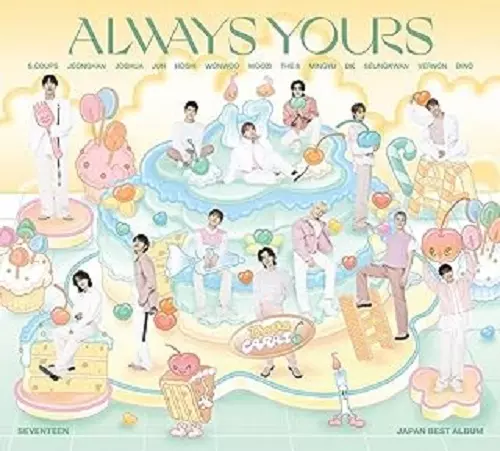 SEVENTEEN / SEVENTEEN JAPAN BEST ALBUM「ALWAYS YOURS」