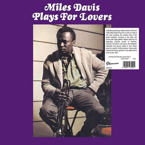 MILES DAVIS / マイルス・デイビス / Plays For Lovers(LP/CLEAR VINYL)
