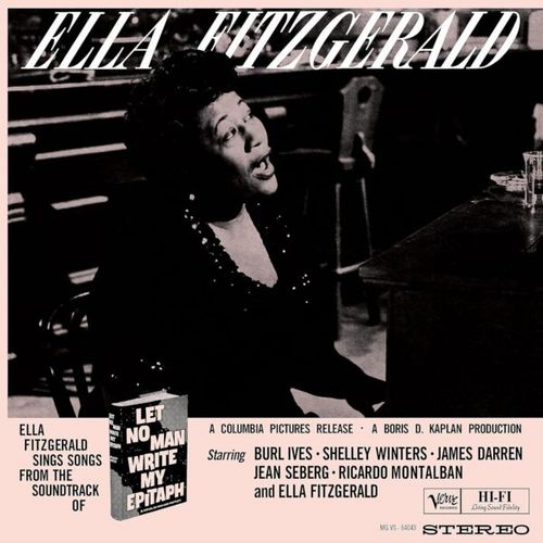 ELLA FITZGERALD / エラ・フィッツジェラルド /  Let No Man Write My Epitaph(LP)