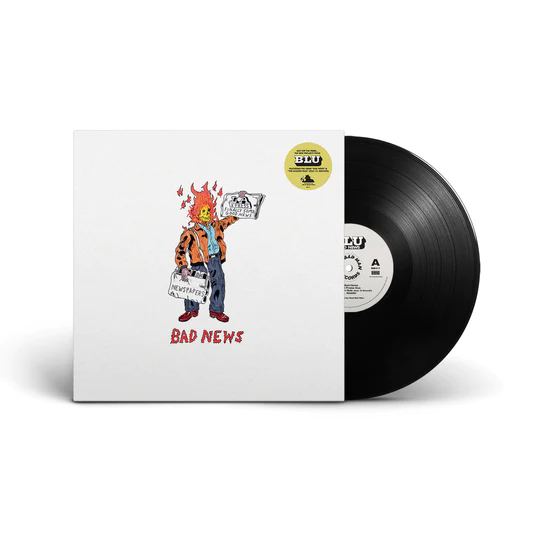 BLU & REAL BAD MAN  / BAD NEWS "LP"