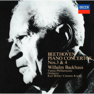 WILHELM BACKHAUS / ヴィルヘルム・バックハウス / ベートーヴェン:ピアノ協奏曲第3番・第4番(モノラル)