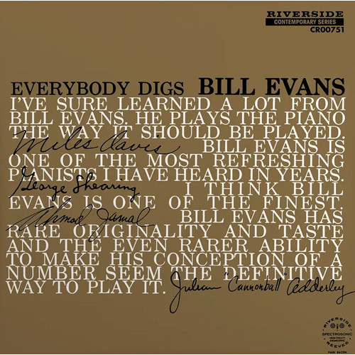 BILL EVANS / ビル・エヴァンス / EVERYBODY DIGS BILL EVANS / エヴリバディ・ディグズ・ビル・エヴァンス(SHM-SACD)