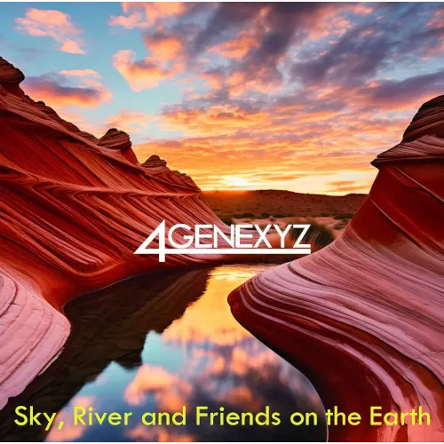 4GENEXYZ / Sky,River and Friends on the Earth