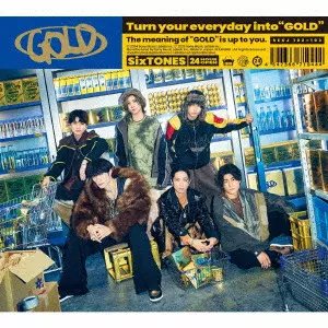 GOLD/SixTONES/初回盤B / 輸出不可 / 未収録曲収録(初回盤A、通常盤未