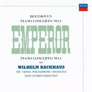 WILHELM BACKHAUS / ヴィルヘルム・バックハウス / ベートーヴェン:ピアノ協奏曲第5番≪皇帝≫・第4番