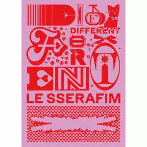 LE SSERAFIM　different　ルセラ　シリアル　特典　21枚 DIFFERENT/LE SSERAFIM/初回限定 NOSTALGIC YLANG盤 / 期間限定