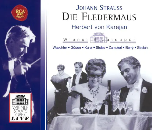 HERBERT VON KARAJAN / ヘルベルト・フォン・カラヤン / J.シュトラウス:喜歌劇「こうもり」